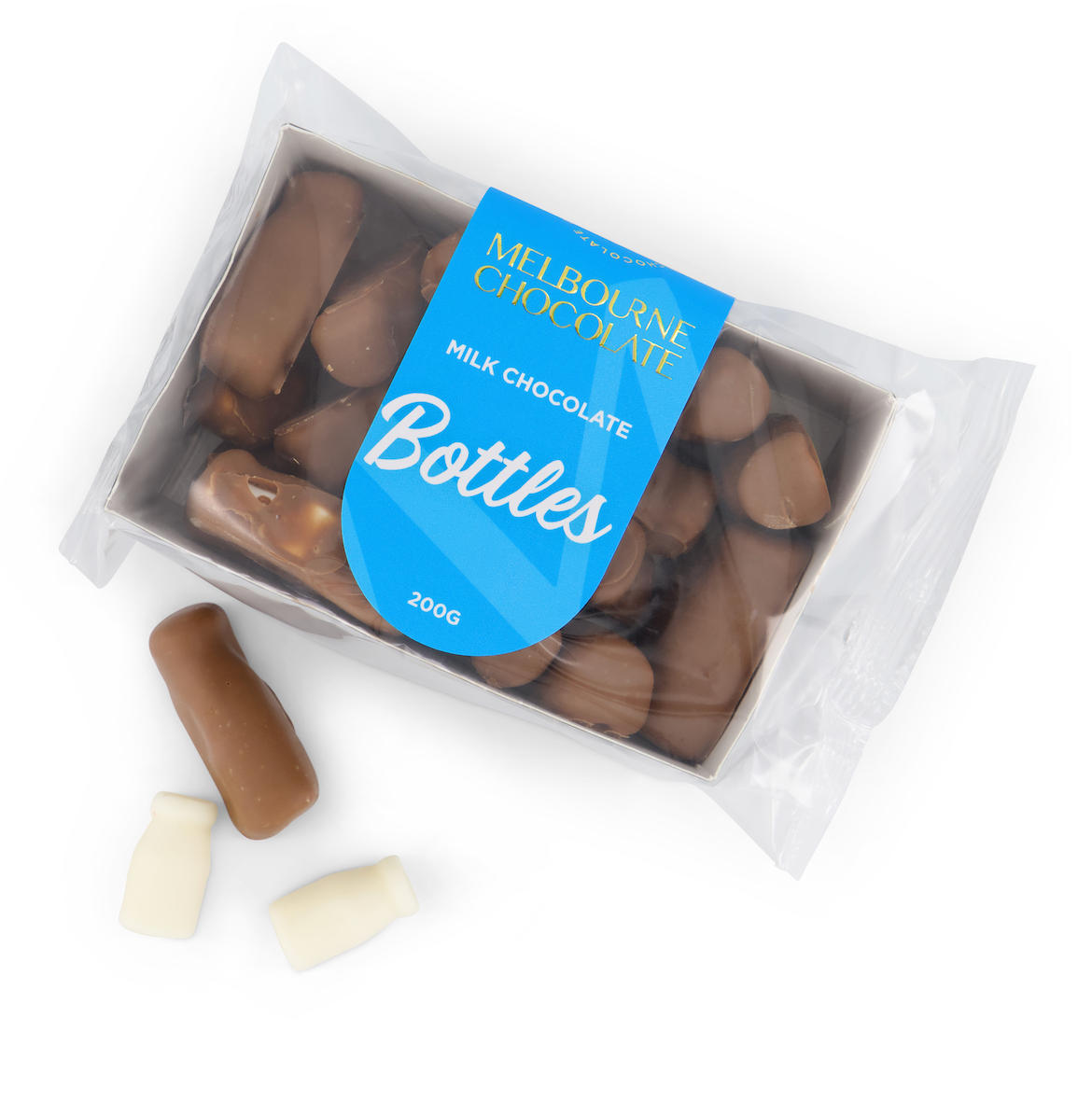 MILK CHOCOLATE MILK BOTTLES