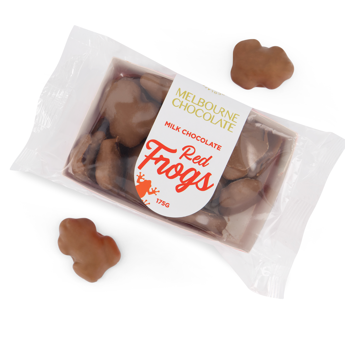 MILK CHOCOLATE RED FROGS