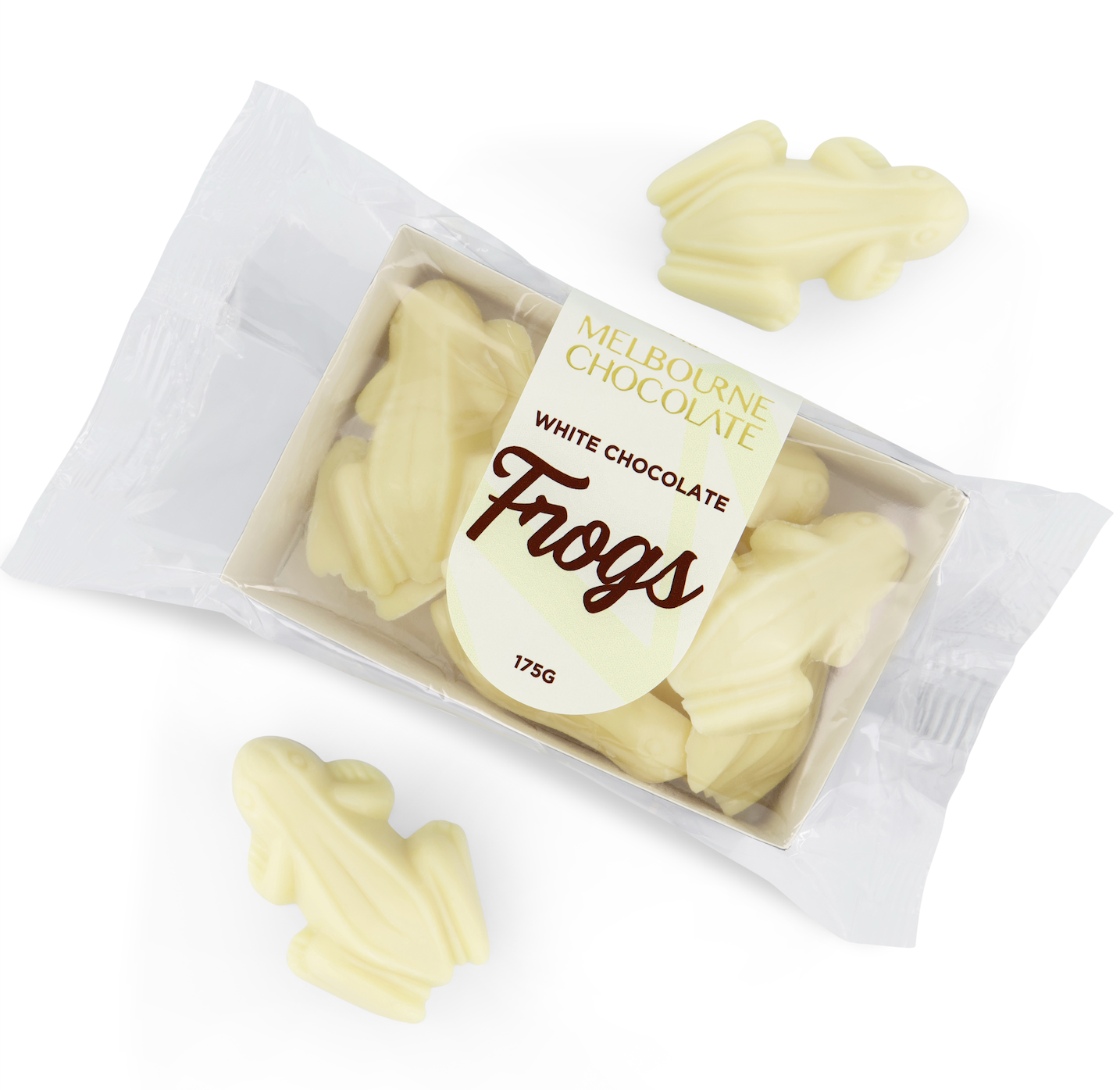 WHITE CHOCOLATE FROGS