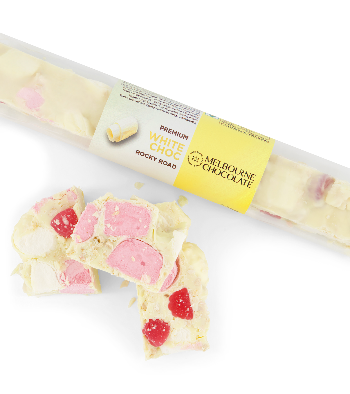 WHITE CHOC ROCKY ROAD