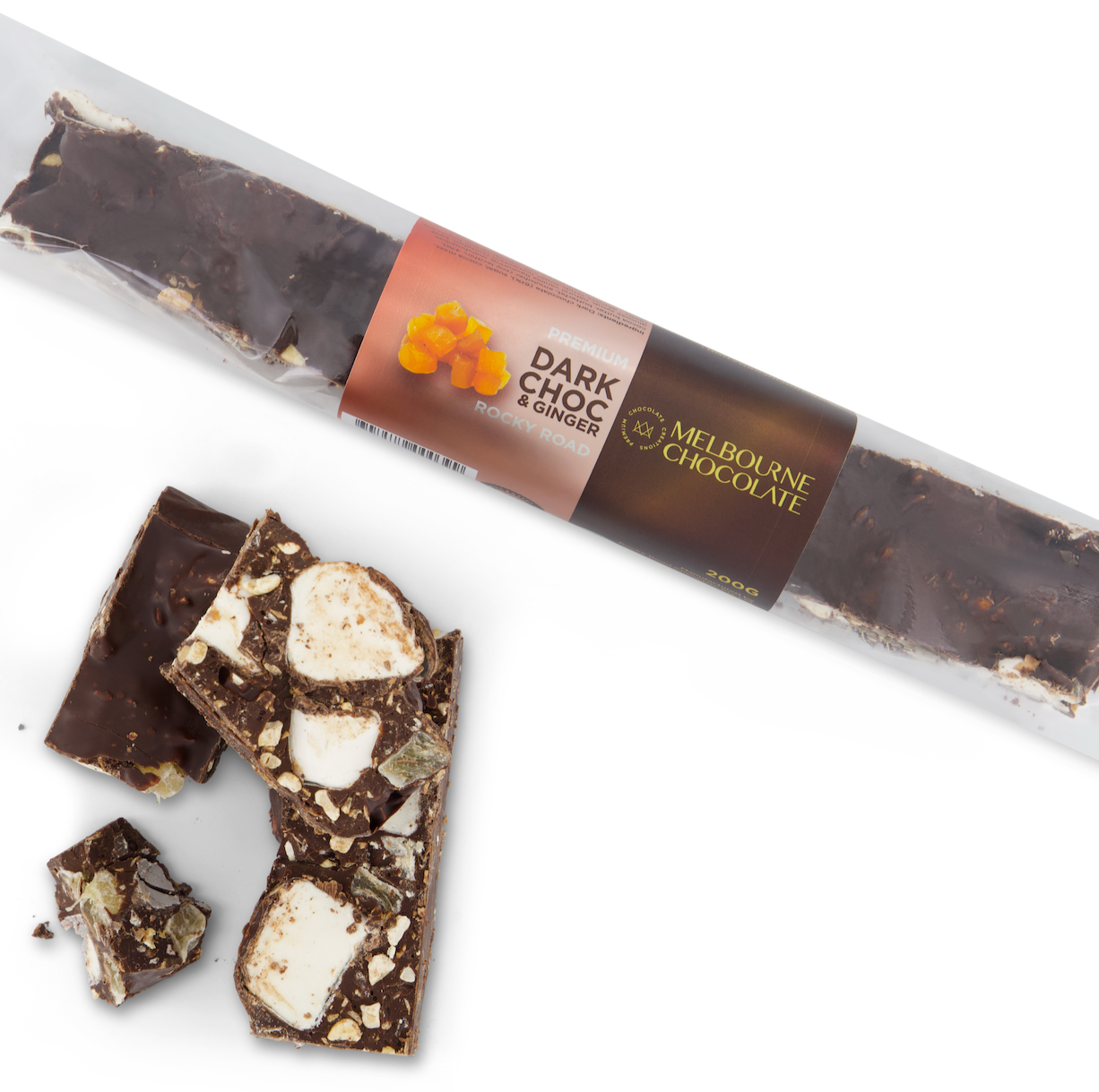 DARK CHOC & GINGER Rocky Road