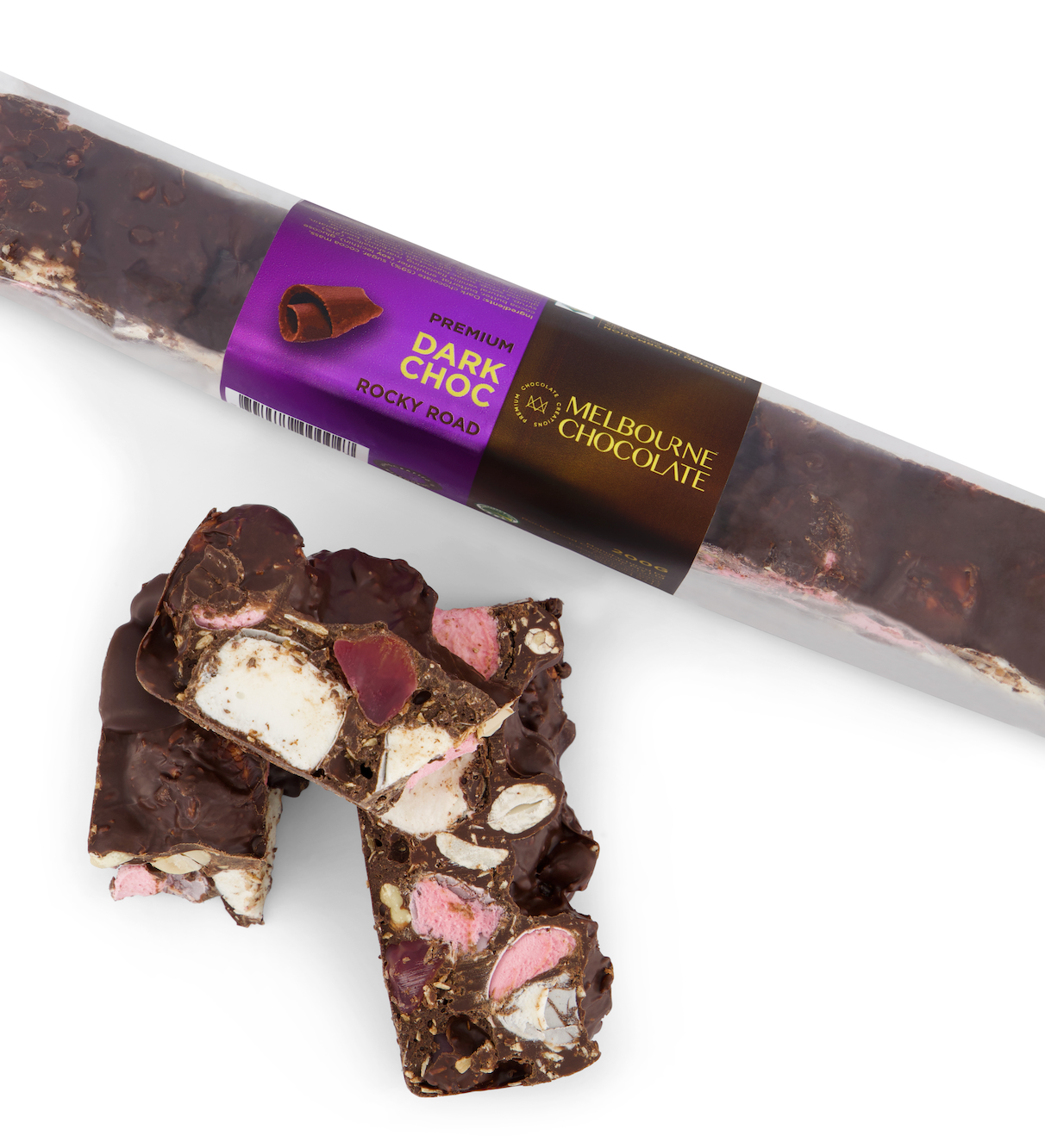 DARK CHOC ROCKY ROAD