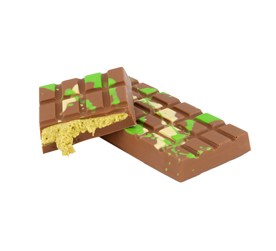 Snowman Milk Chocolate Block – Melbourne Chocolate