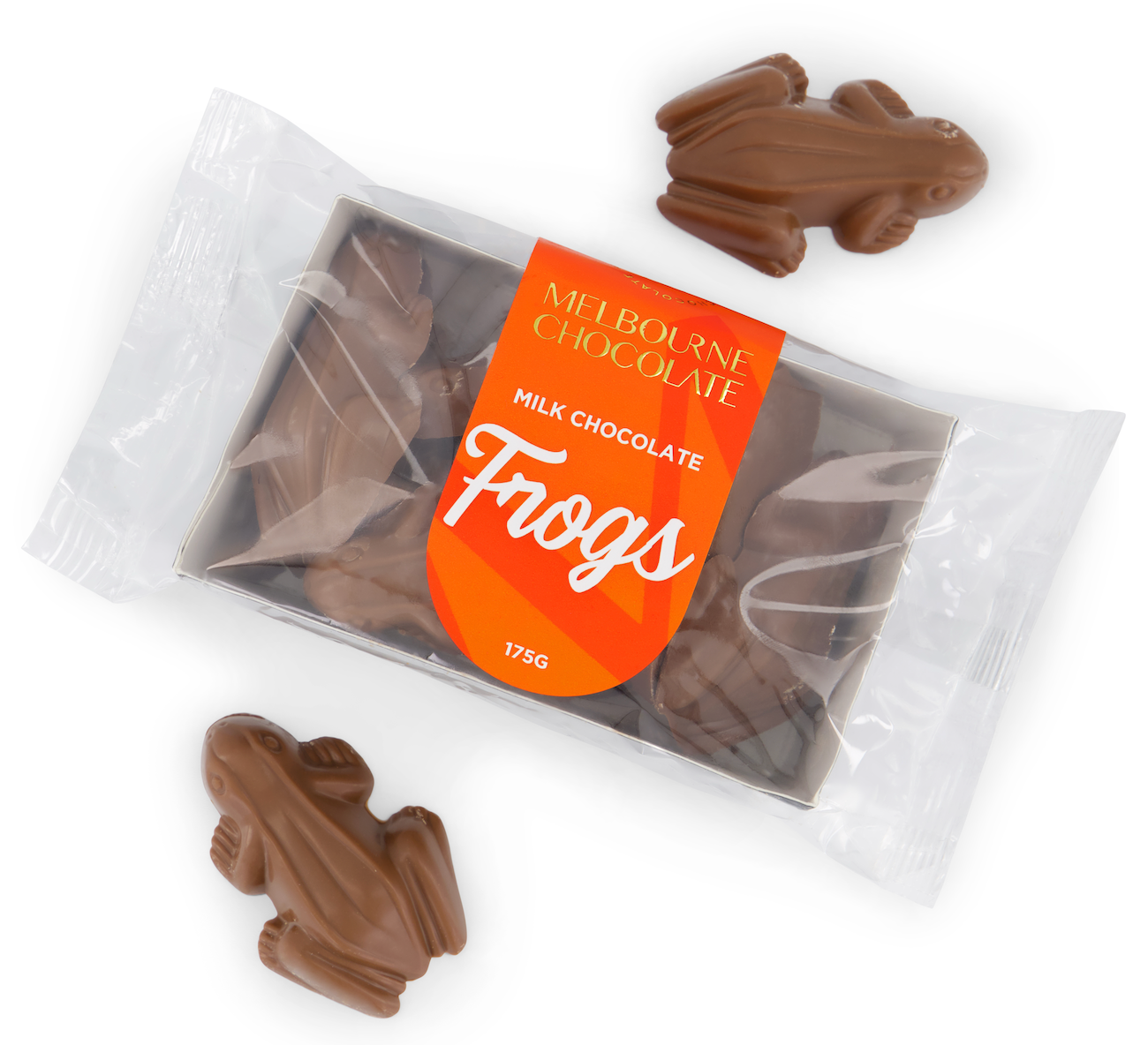 MILK CHOCOLATE FROGS