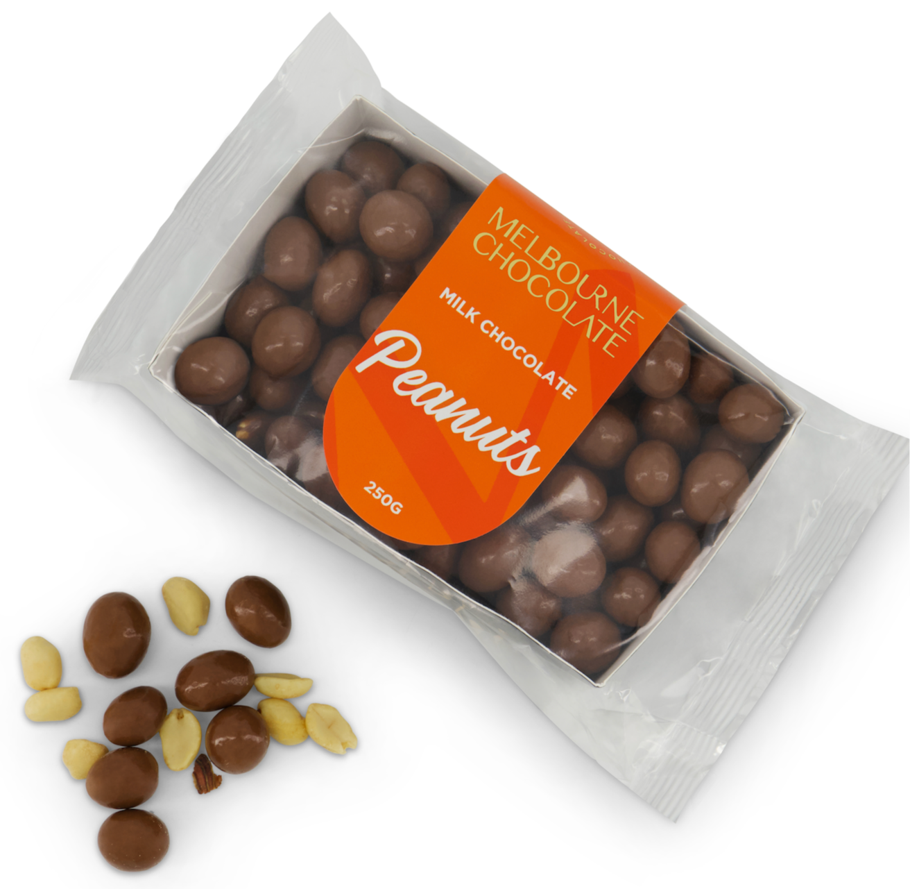 MILK CHOCOLATE PEANUTS