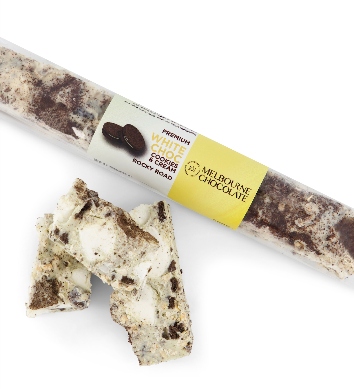 WHITE CHOCOLATE COOKIES AND CREAM