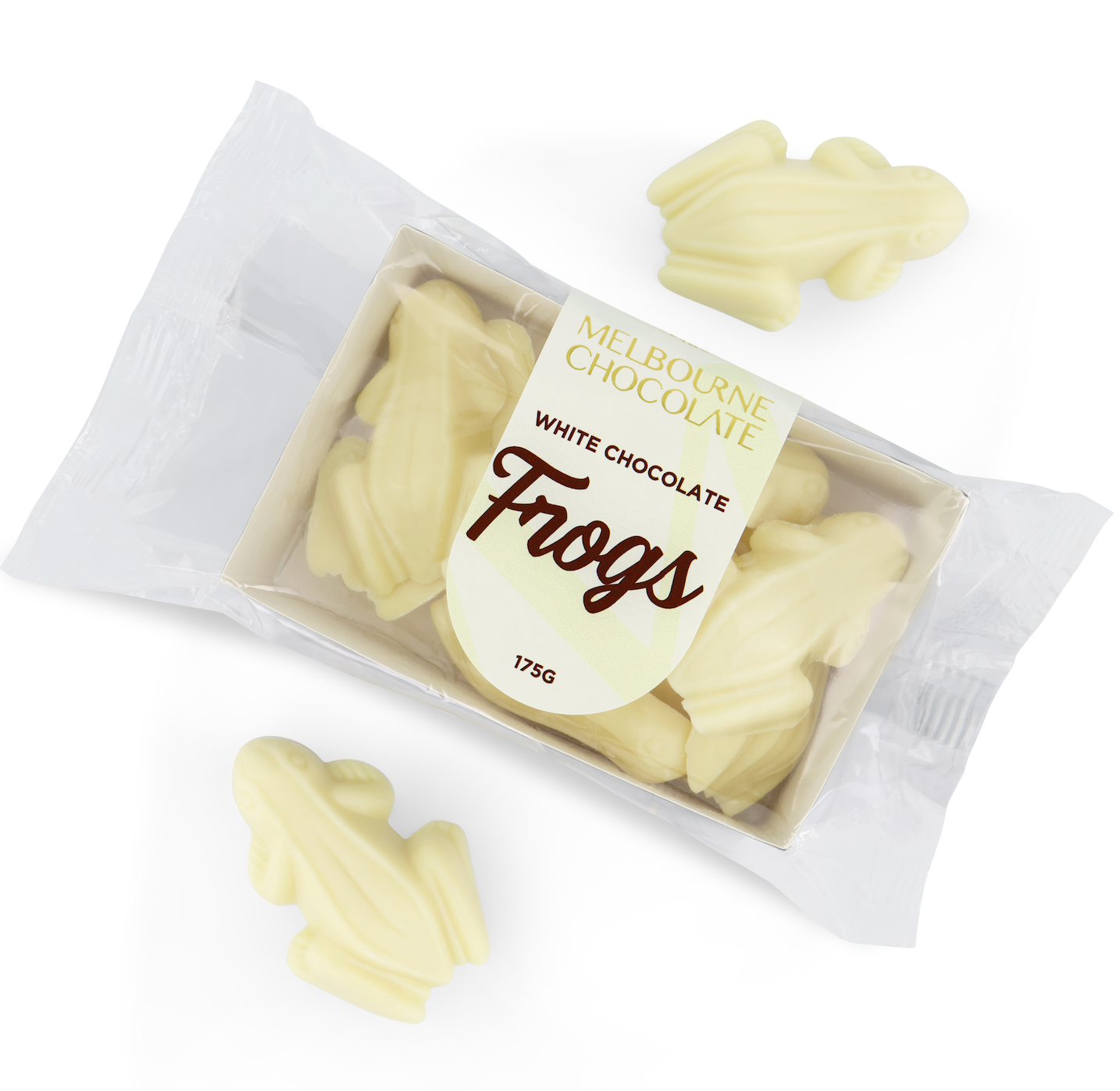 WHITE CHOCOLATE FROGS