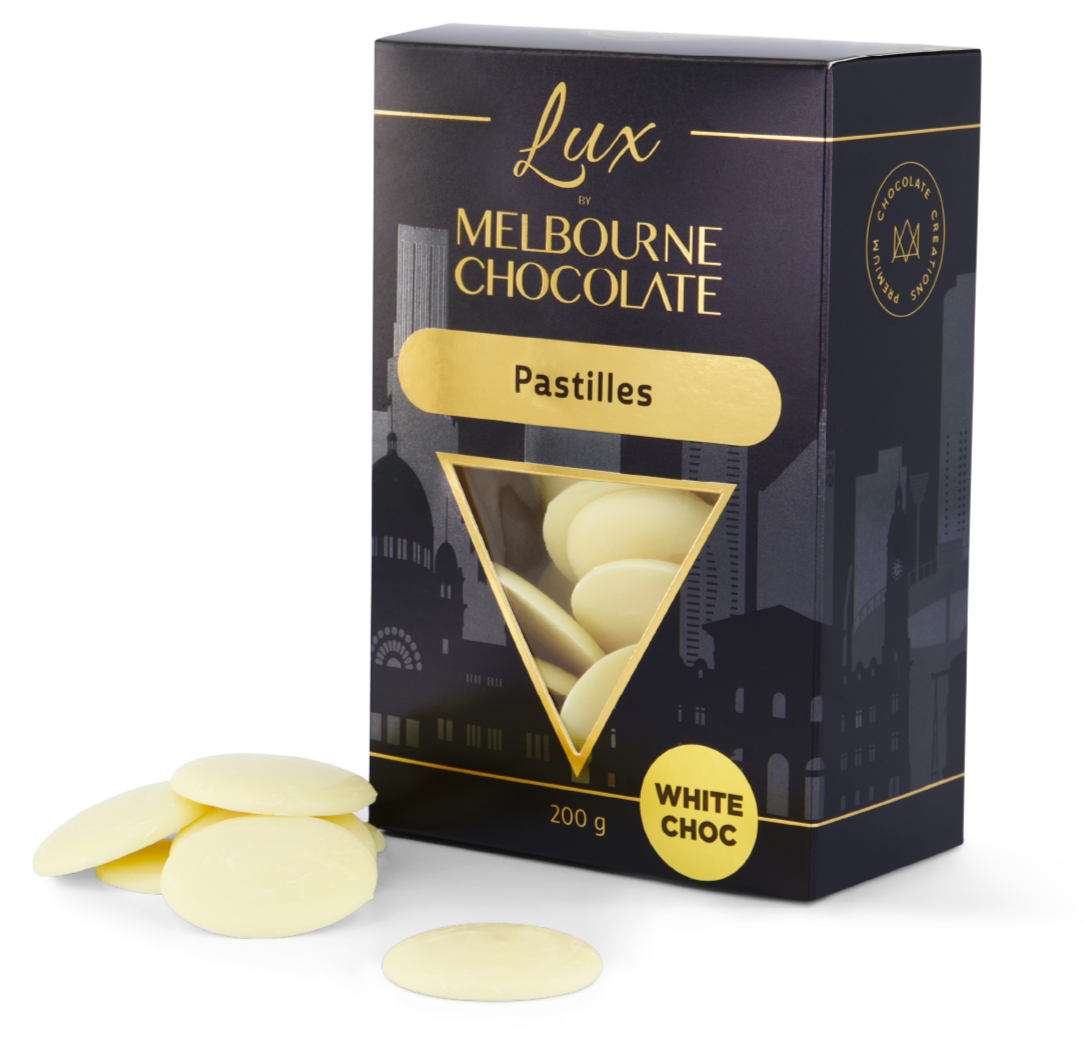 WHITE CHOCOLATE PASTILLES