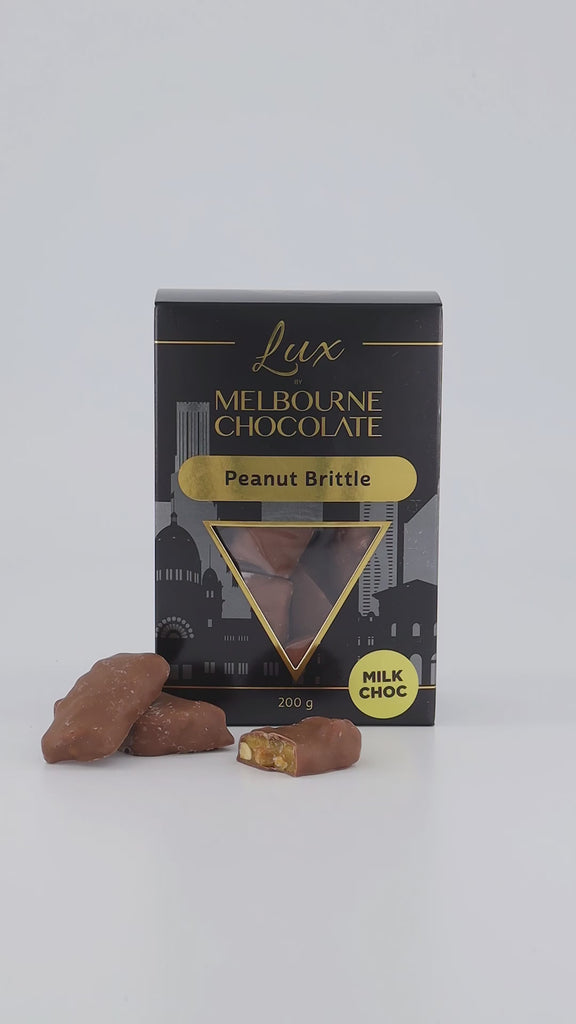 MILK CHOCOLATE PEANUT BRITTLE VIDEO