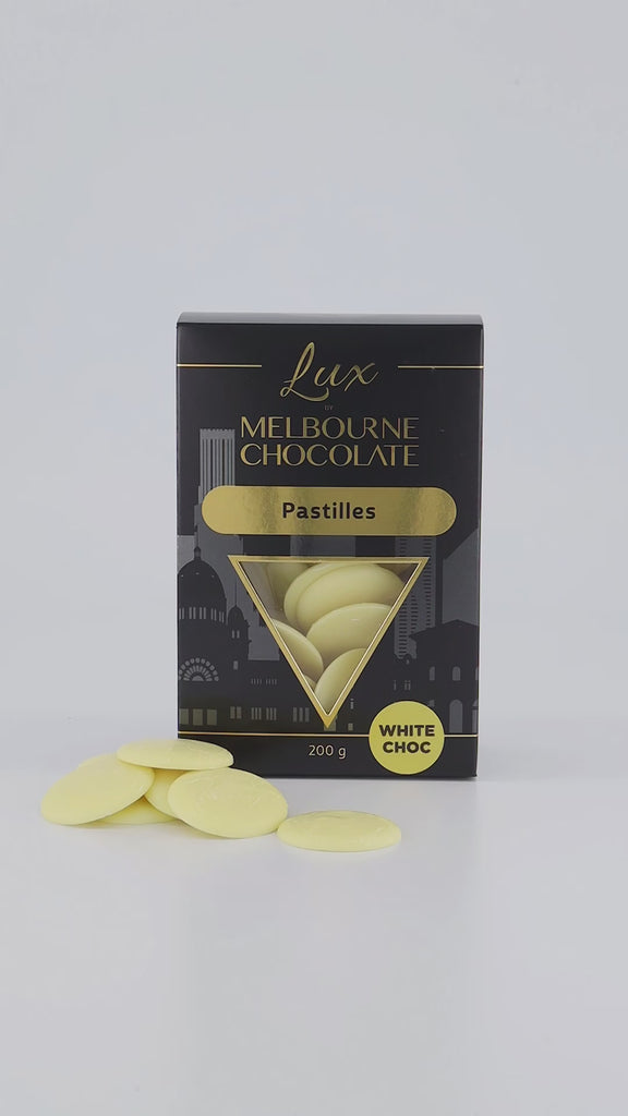 WHITE CHOCOLATE PASTILLES VIDEO