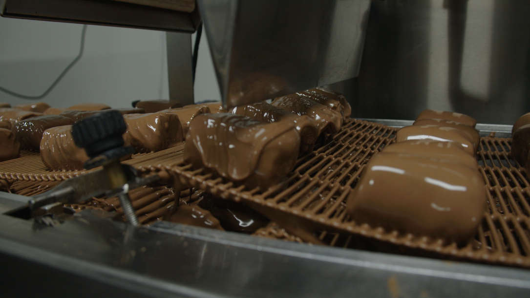A choclate coating day